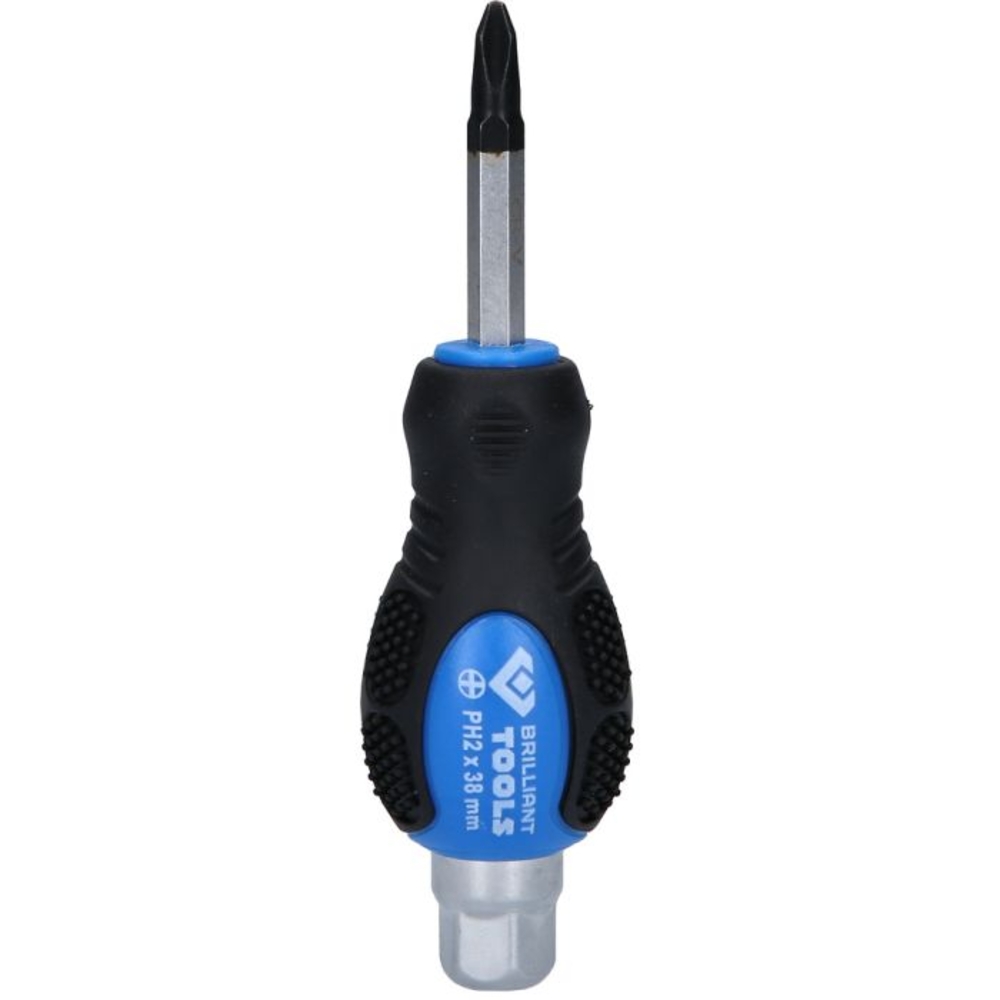 Tournevis à lame traversante PH2, L38mm BRILLIANT TOOLS - KS TOOLS - BT034809