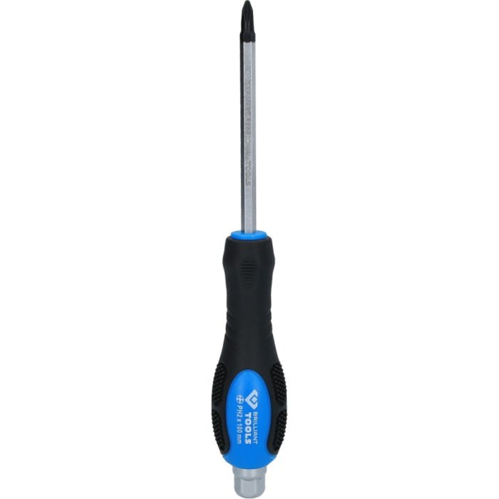 Tournevis à lame traversante PH2, L100mm BRILLIANT TOOLS - KS TOOLS - BT034810