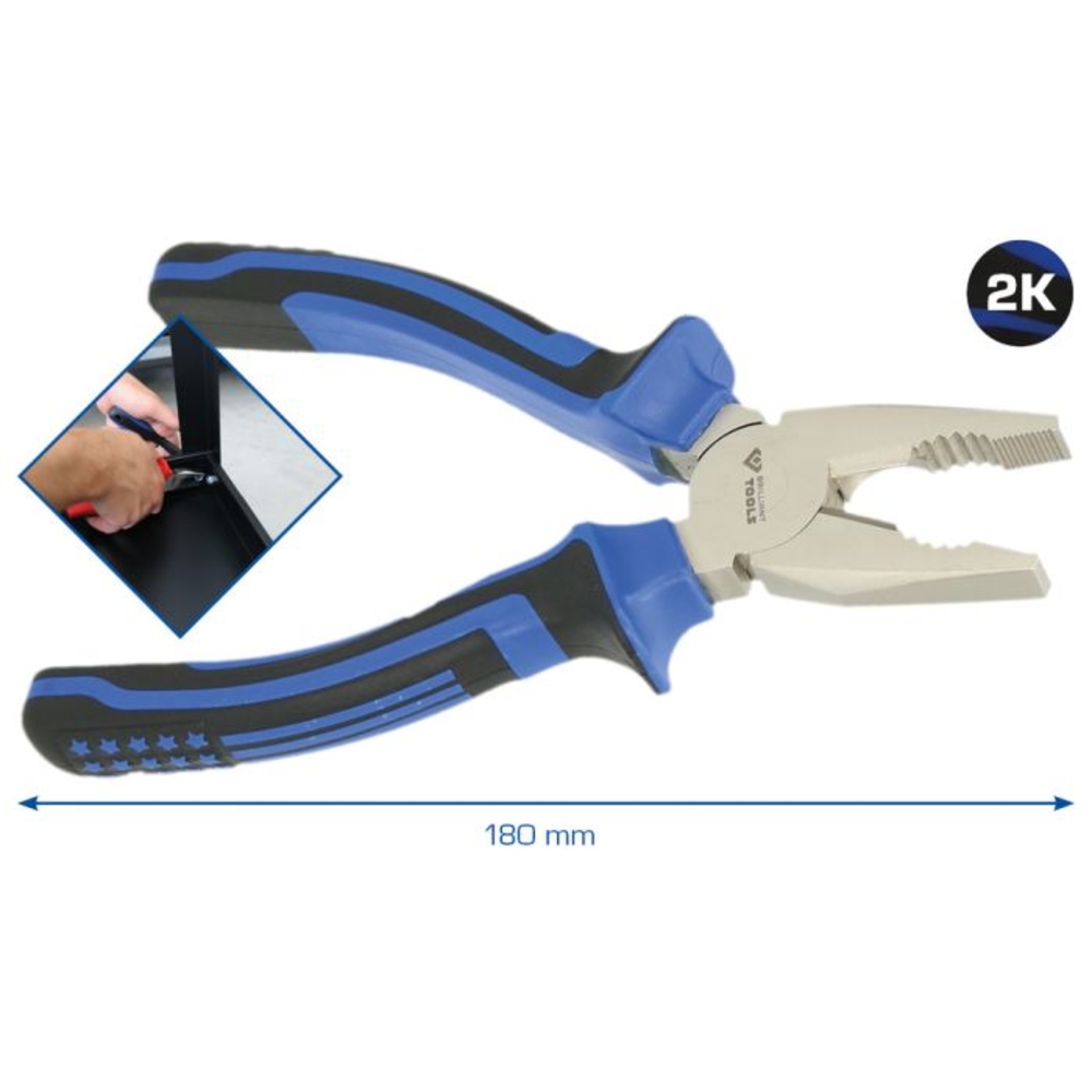 Pince universelle L180mm BRILLIANT TOOLS - KS TOOLS - BT060900
