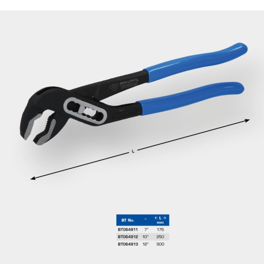 Pince multiprises gainée 7