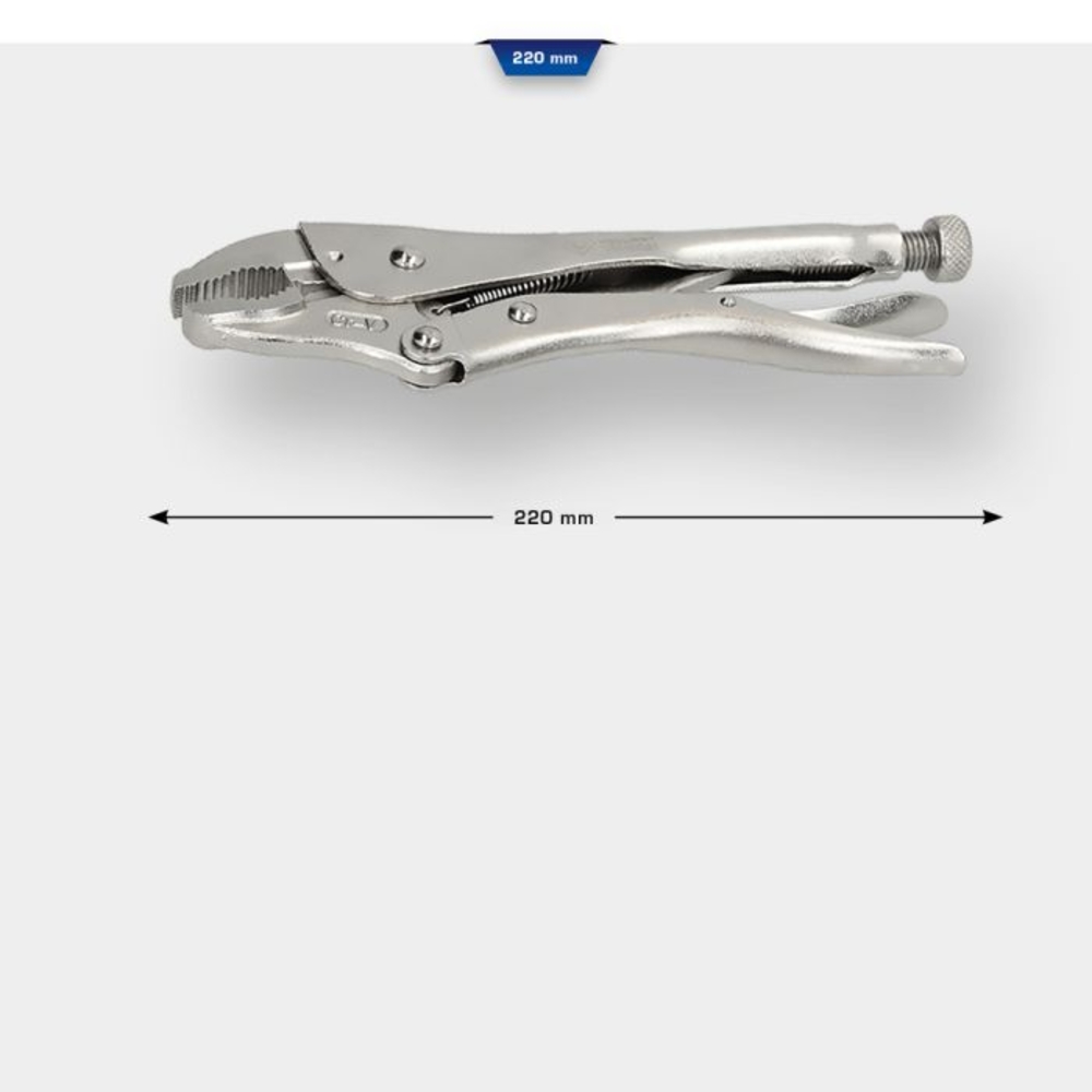 Pince étau L220mm BRILLIANT TOOLS - KS TOOLS - BT065903