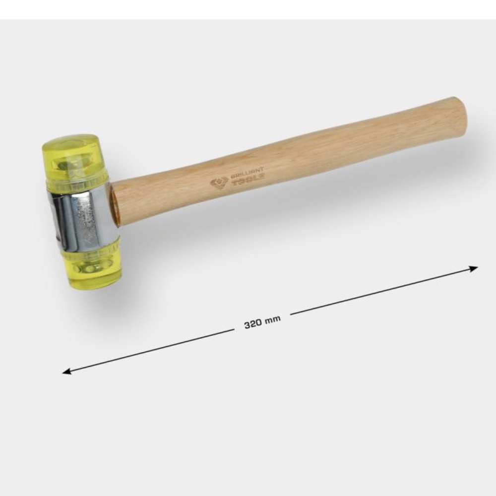Maillet à embouts plastiques D40mm BRILLIANT TOOLS - KS TOOLS - BT071930