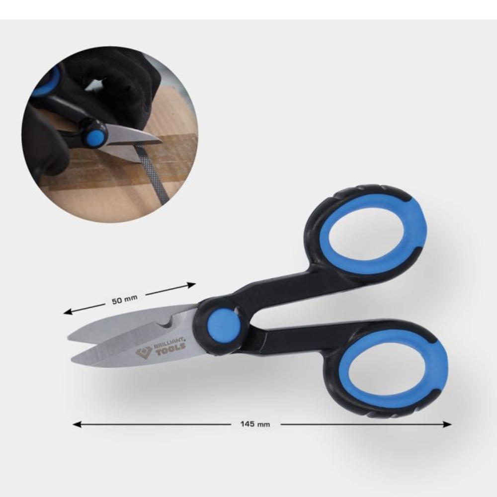 Ciseau universel 145 mm BRILLIANT TOOLS - KS TOOLS - BT100901