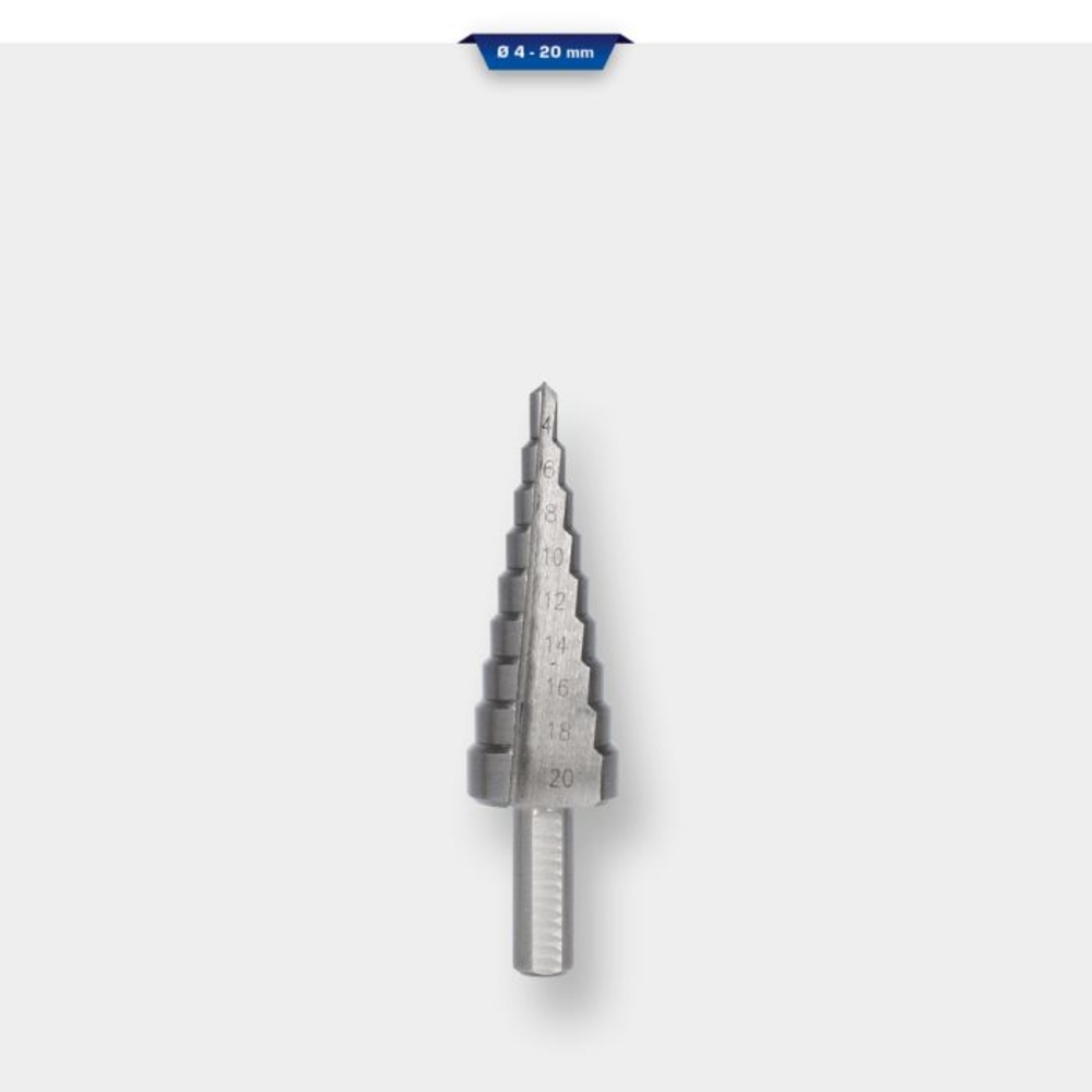 Foret étagé D4 - 20mm BRILLIANT TOOLS - KS TOOLS - BT101927