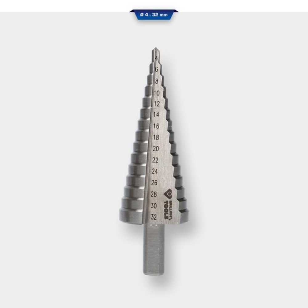 Foret étagé D4 - 32mm BRILLIANT TOOLS - KS TOOLS - BT101928