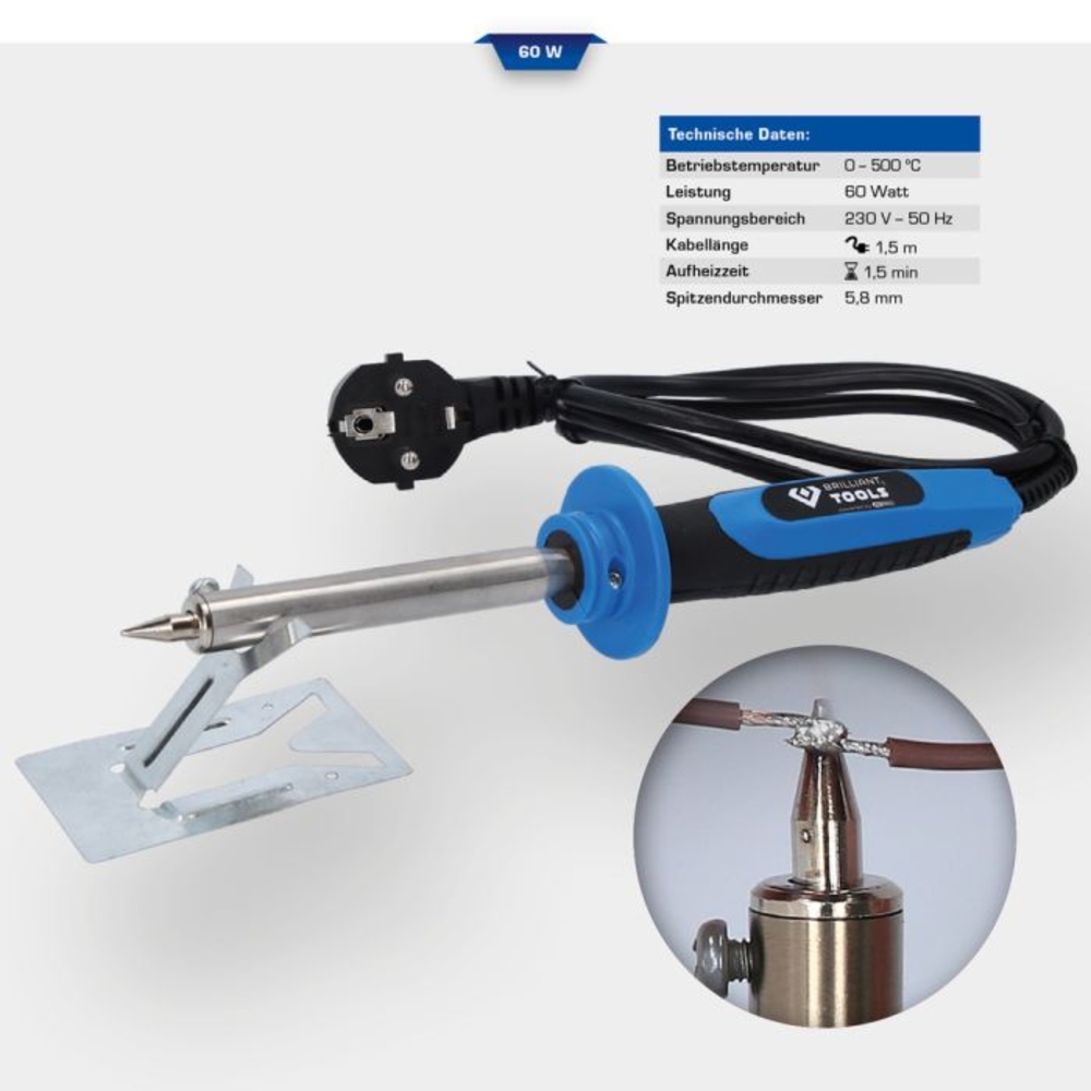 Fer à souder 60W BRILLIANT TOOLS - KS TOOLS - BT124060