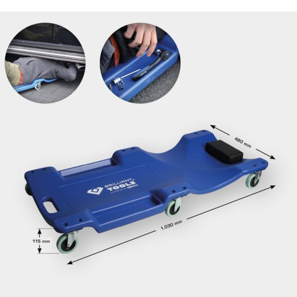 Chariot de visite 1030x480x115 mm BRILLIANT TOOLS - KS TOOLS - BT156905