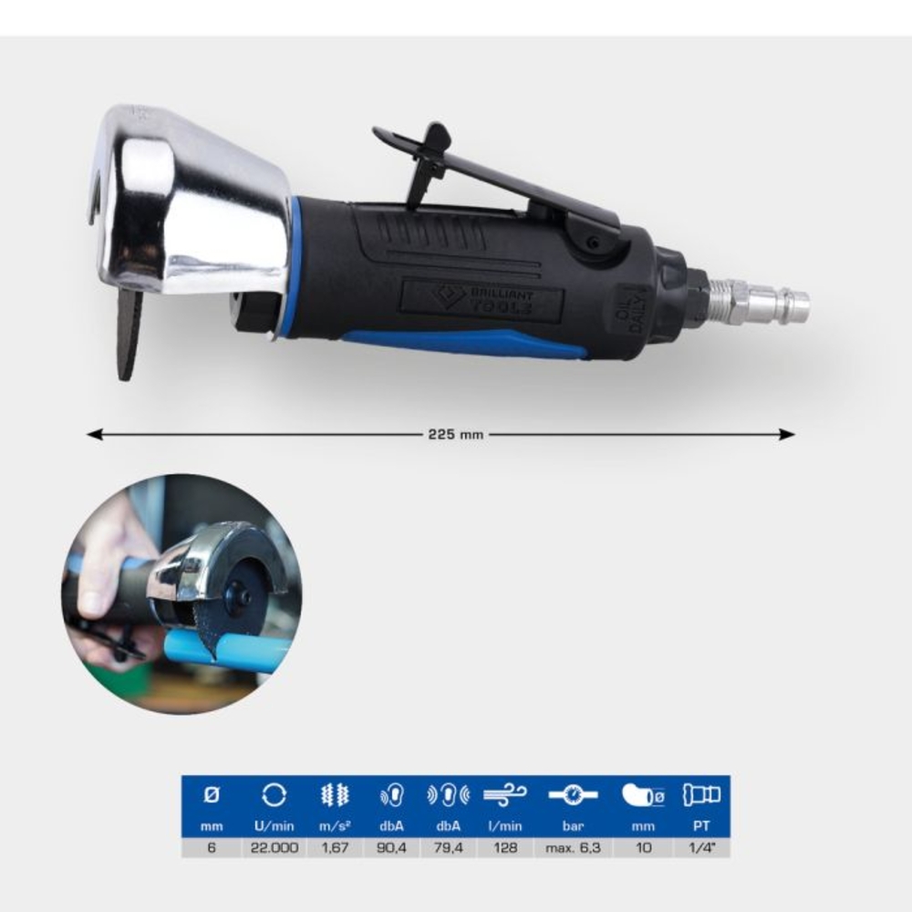 Tronçonneuse pneumatique BRILLIANT TOOLS - KS TOOLS - BT160703