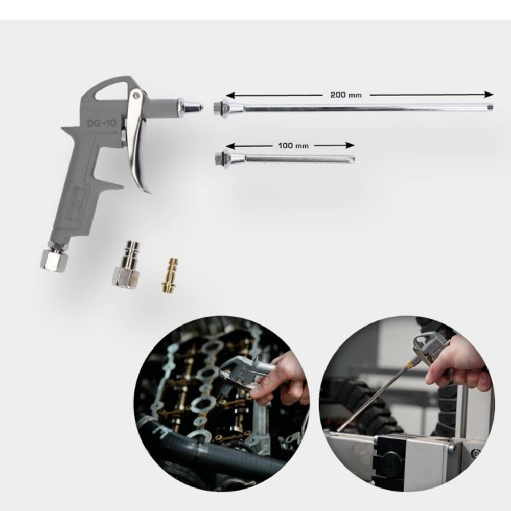 Soufflette avec 3 buses BRILLIANT TOOLS - KS TOOLS - BT161103