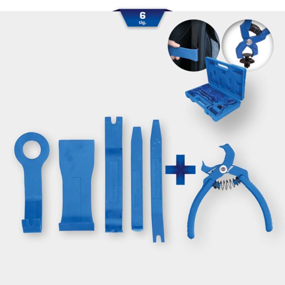 Jeu d’outils pour garnitures et agrafes 6 pcs BRILLIANT TOOLS - KS TOOLS - BT511015