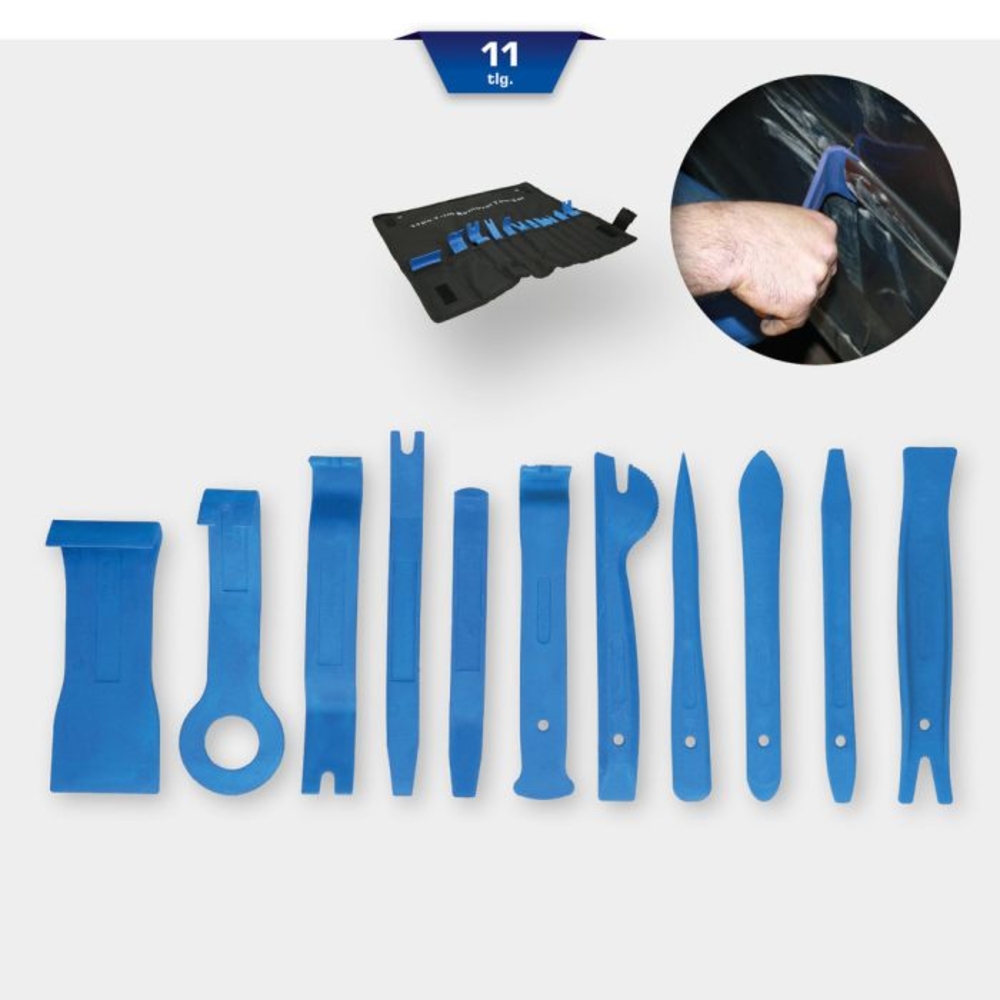 Jeu de leviers plastique pour garnitures 11 pcs BRILLIANT TOOLS - KS TOOLS - BT511065