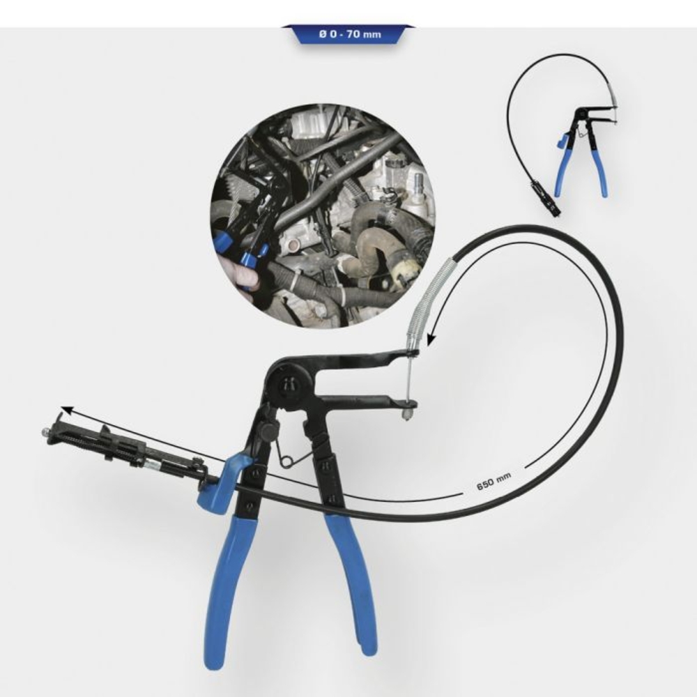 Pince à collier avec câble Bowden BRILLIANT TOOLS - KS TOOLS - BT526005