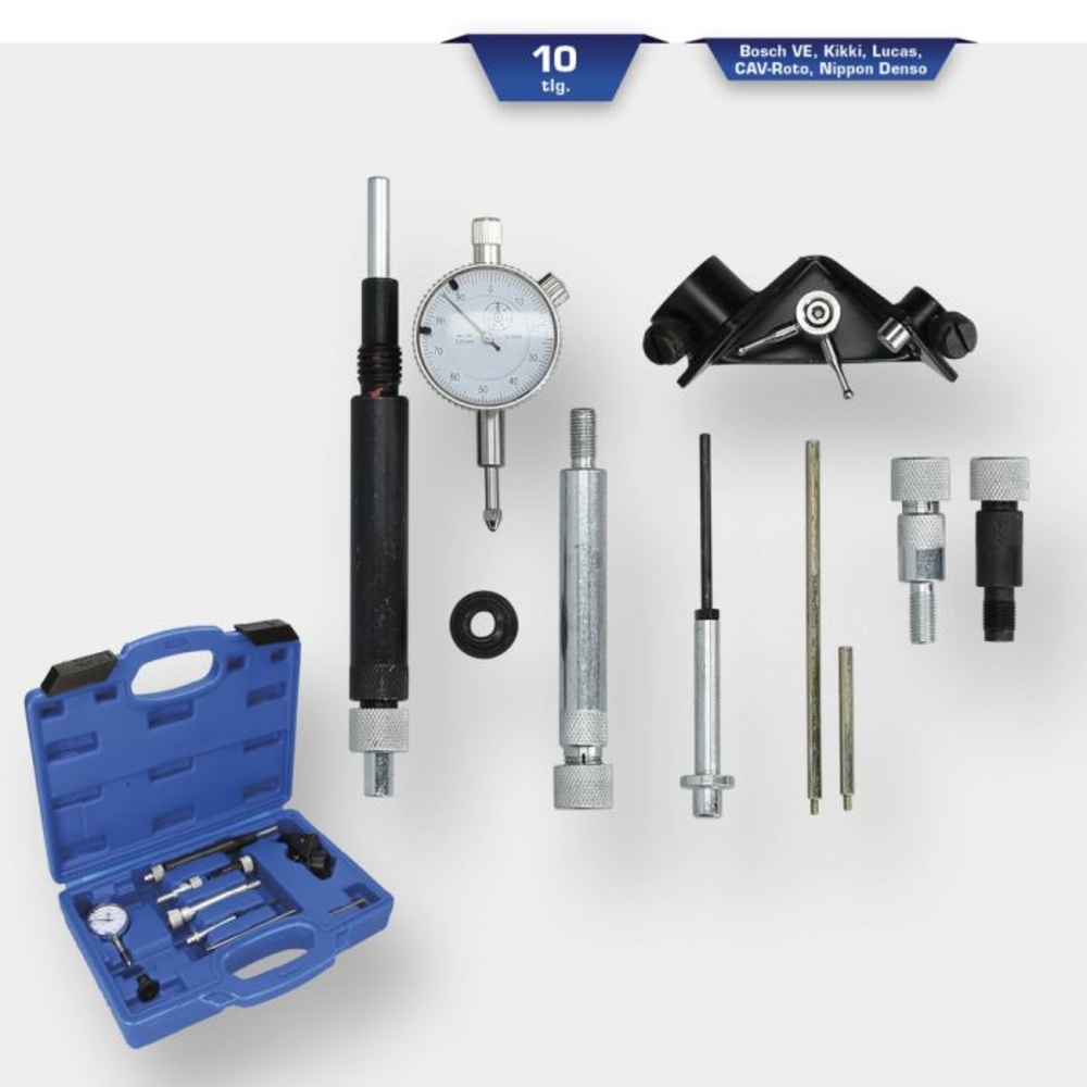 Coffret d’outils de réglage de pompes à injection pour moteurs diesel 10 pcs BRILLIANT TOOLS - KS TOOLS - BT531150