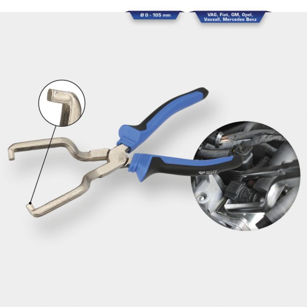 Pince pour raccords rapides de conduites de carburant BRILLIANT TOOLS - KS TOOLS - BT536004