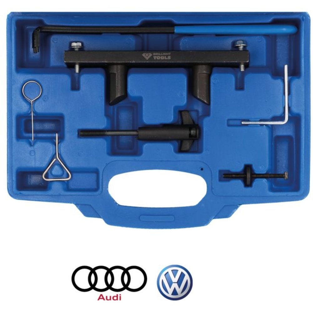Jeu d’outils de réglage de moteur essence 2.0 pour VAG BRILLIANT TOOLS - KS TOOLS - BT591200