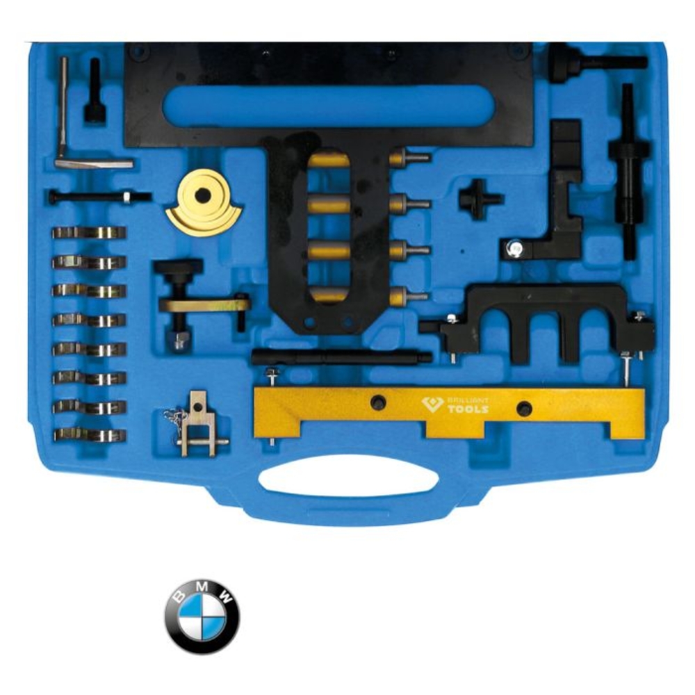 Jeu d’outils de calage pour moteurs à essence BMW 27 pcs BRILLIANT TOOLS - KS TOOLS - BT592100