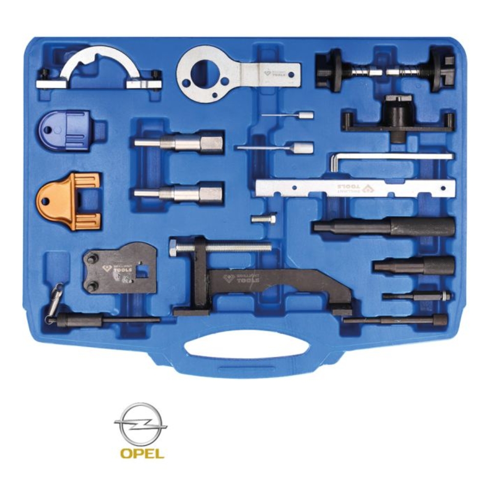 Jeu d'outils de calage pour Opel 21 pcs BRILLIANT TOOLS - KS TOOLS - BT594350