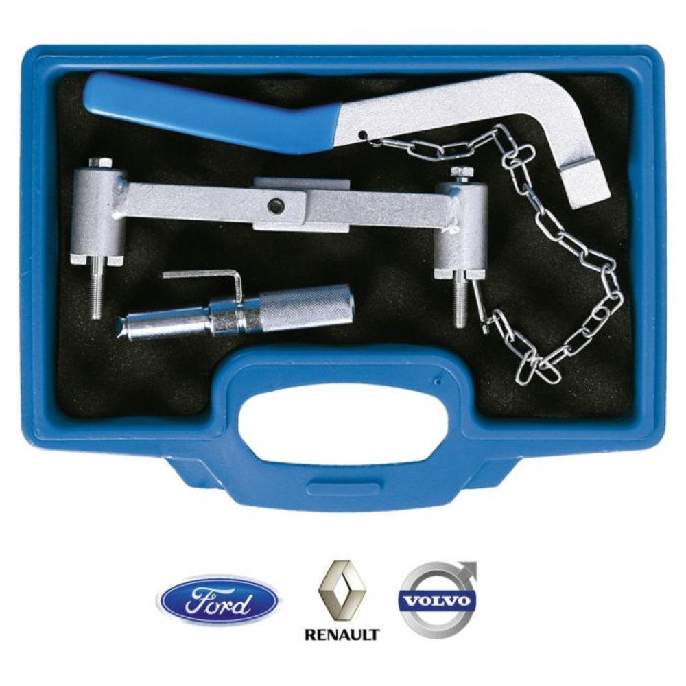 Jeu d'outils de calage pour Renault Volvo Ford 16V 20V essence 3 pcs BRILLIANT TOOLS - KS TOOLS - BT594670