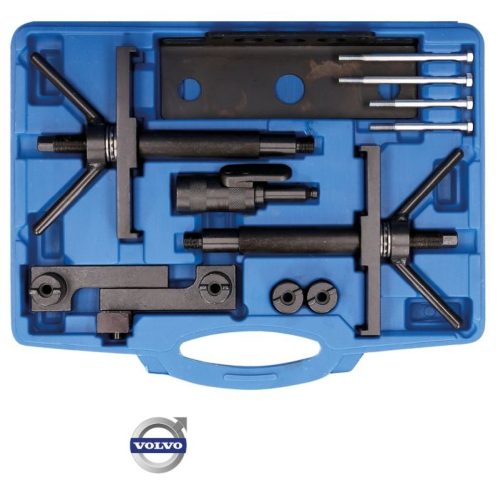 Jeu d’outils de calage pour Volvo 4/5/6 cylindres jusqu’à 2006, 11 pcs BRILLIANT TOOLS - KS TOOLS - BT597850