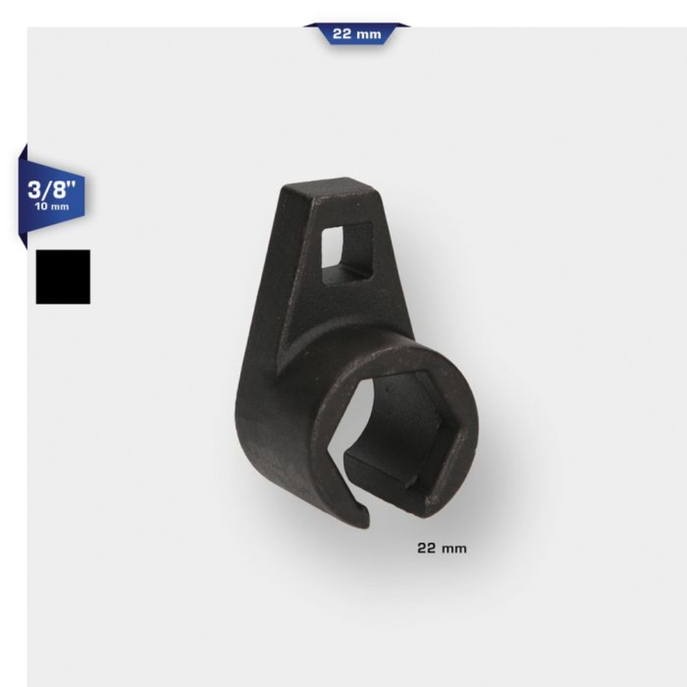 Douille fendue extra-plate pour sonde Lambda 3/8