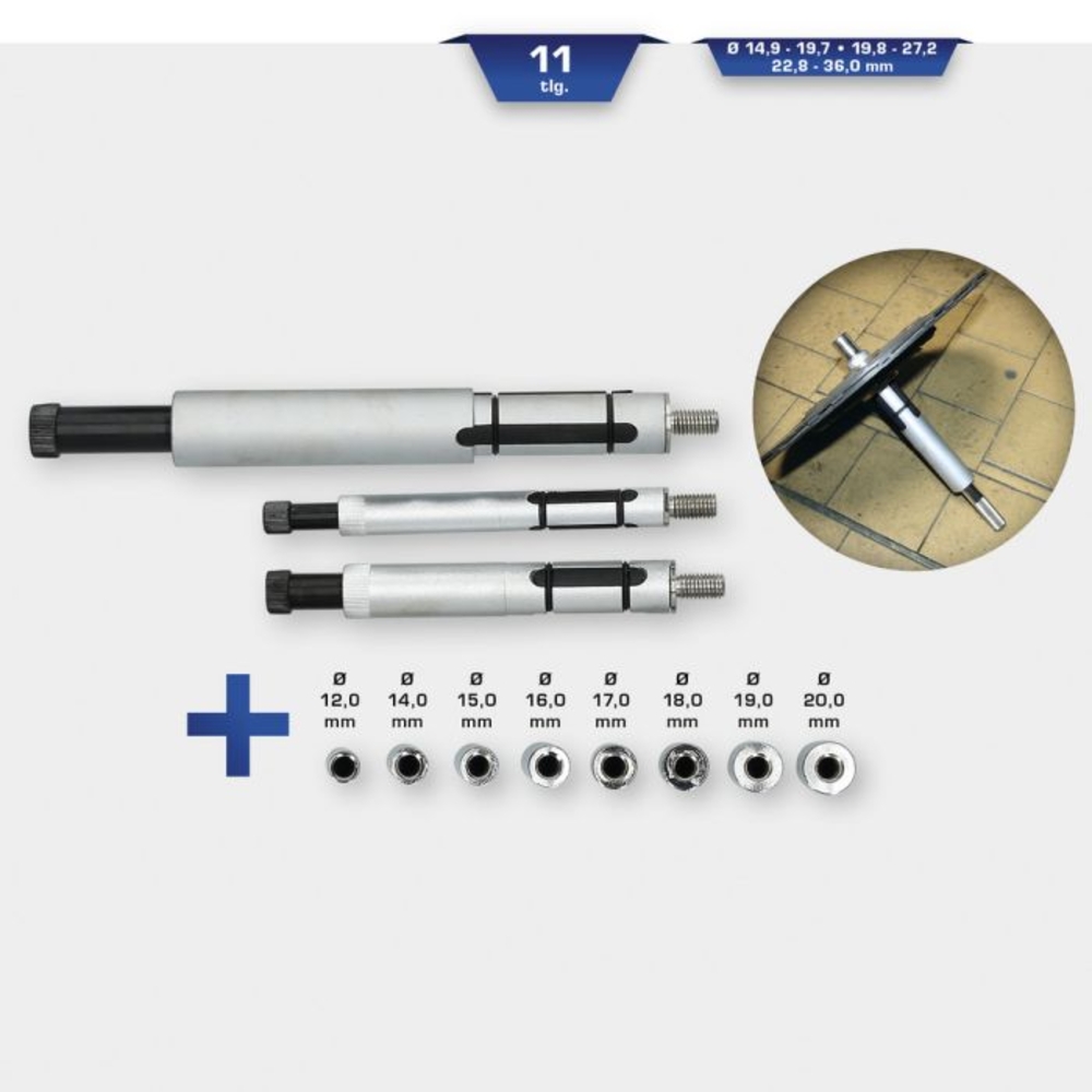 Jeu d’outils de centrage d'embrayage universel 11 pcs BRILLIANT TOOLS - KS TOOLS - BT641100