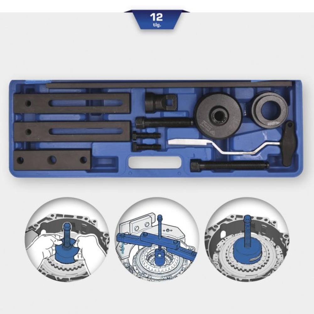 Jeu d'outils pour embrayage DSG 12 pcs BRILLIANT TOOLS - KS TOOLS - BT641220