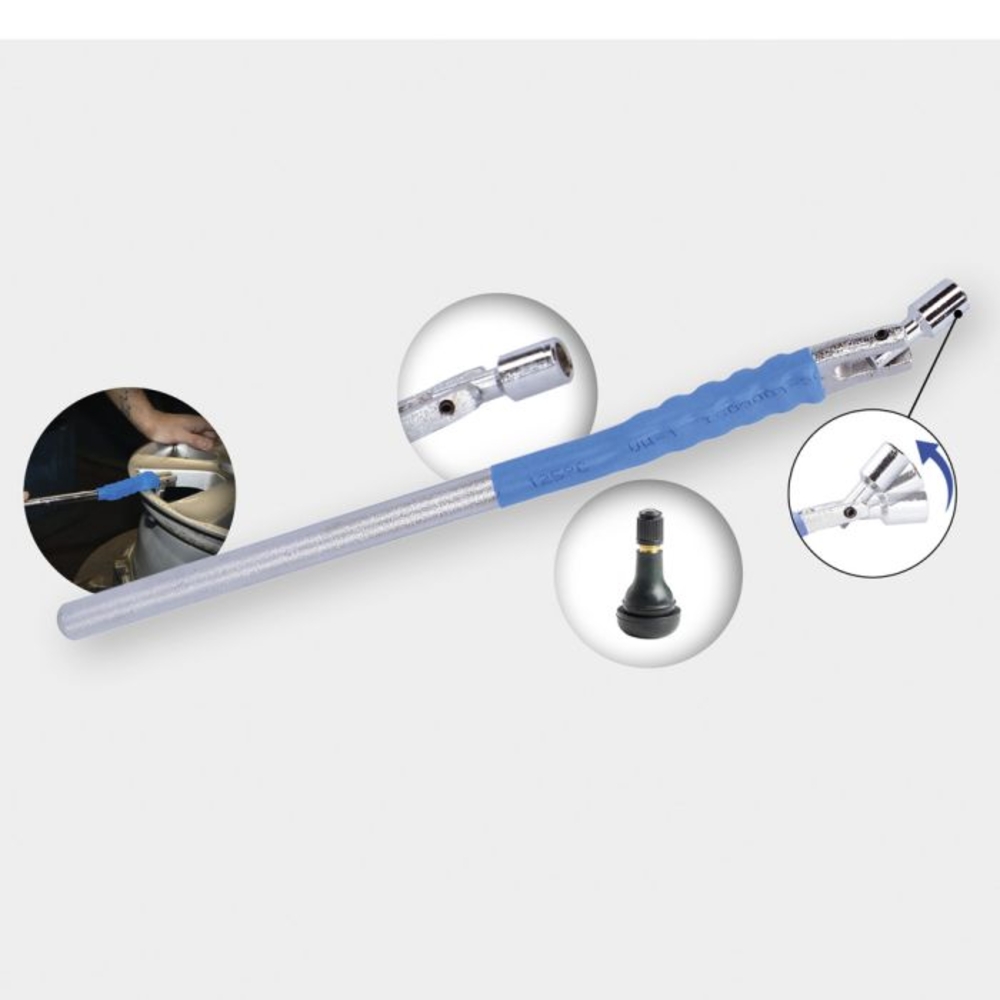 Tire-valve articulé BRILLIANT TOOLS - KS TOOLS - BT691012