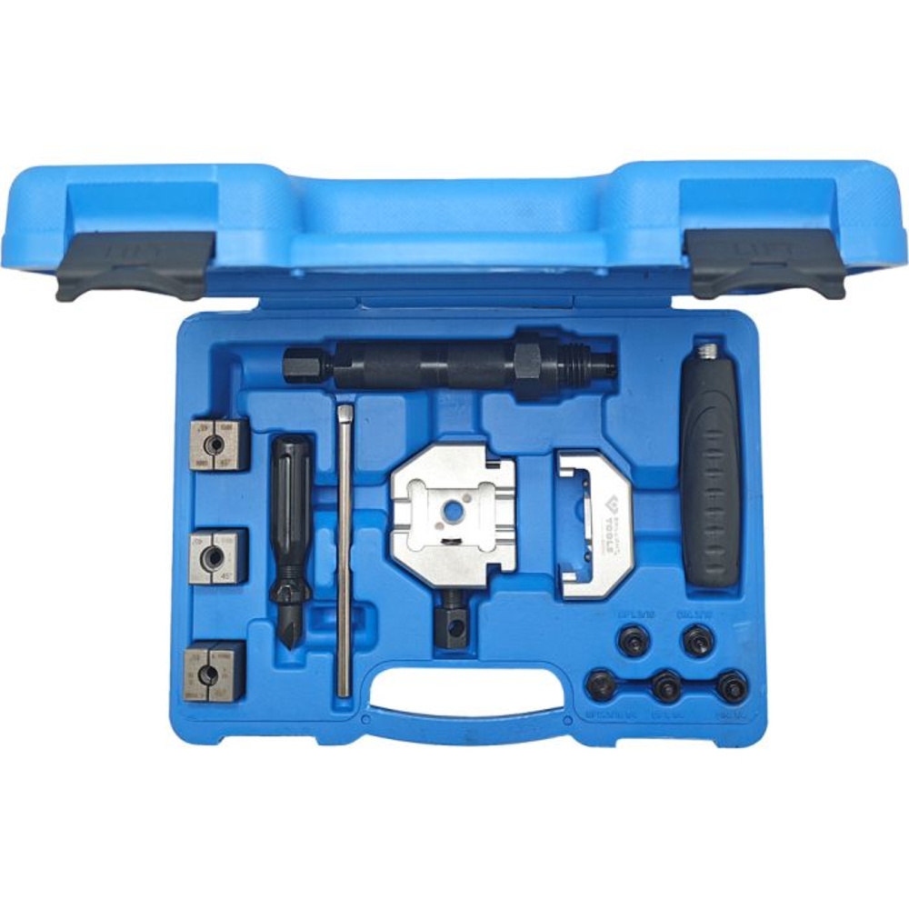 Appareil à collets pour conduites de frein avec vérin hydraulique 16 pcs BRILLIANT TOOLS - KS TOOLS - BT701300