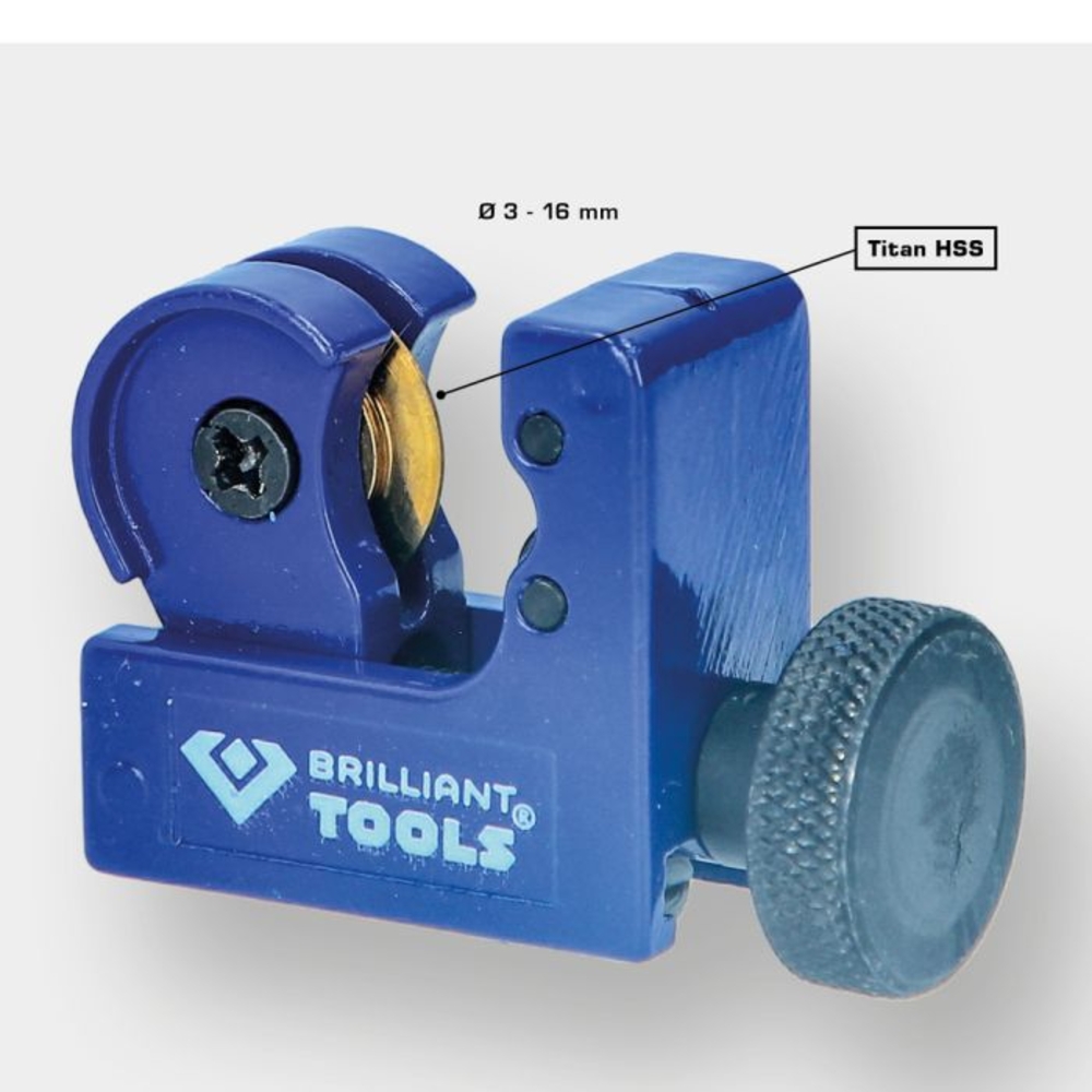 Mini coupe-tube D3-16mm BRILLIANT TOOLS - KS TOOLS - BT706004