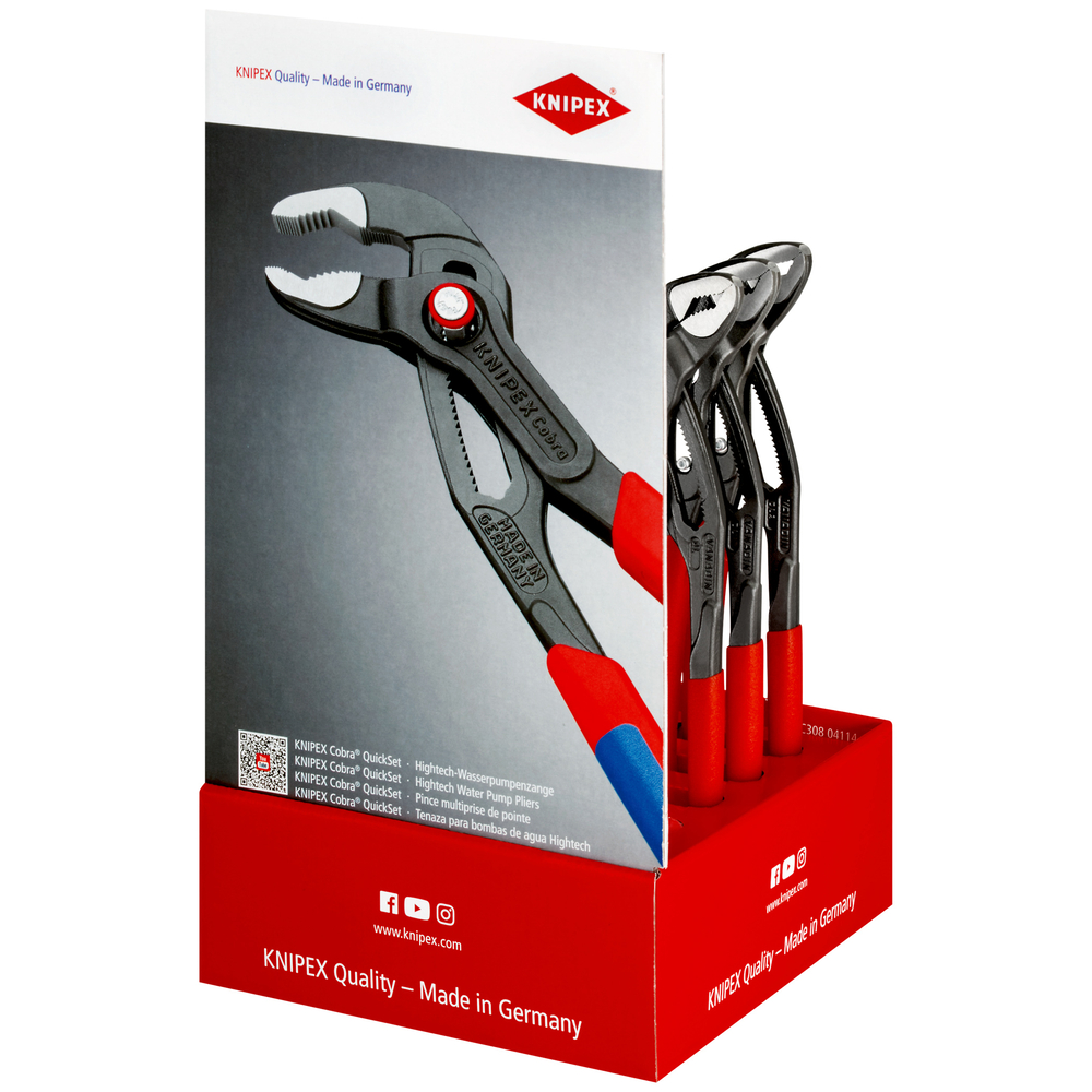 Presentoir comptoir 10 x 87 21 250 KNIPEX - 00 18 01 V25
