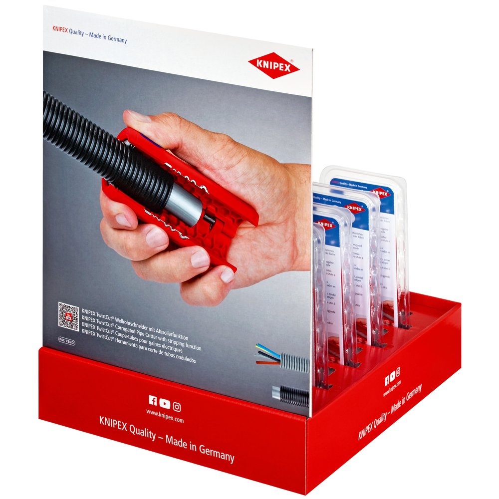 Presentoir comptoir 10 x 90 22 02 sb KNIPEX - 00 18 01 V30