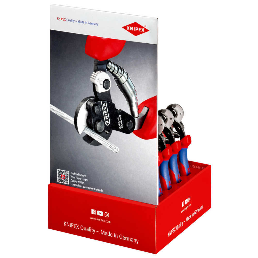 Presentoir comptoir 10 x 95 62 160 KNIPEX - 00 18 01 V32