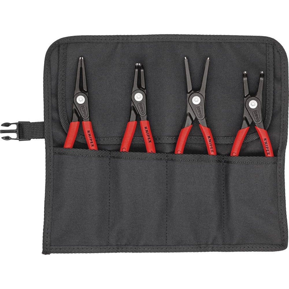 Pinces droites + coudées pour circlips intérieur et extérieur 19/60mm poche de 4 pcs KNIPEX - 001957V01