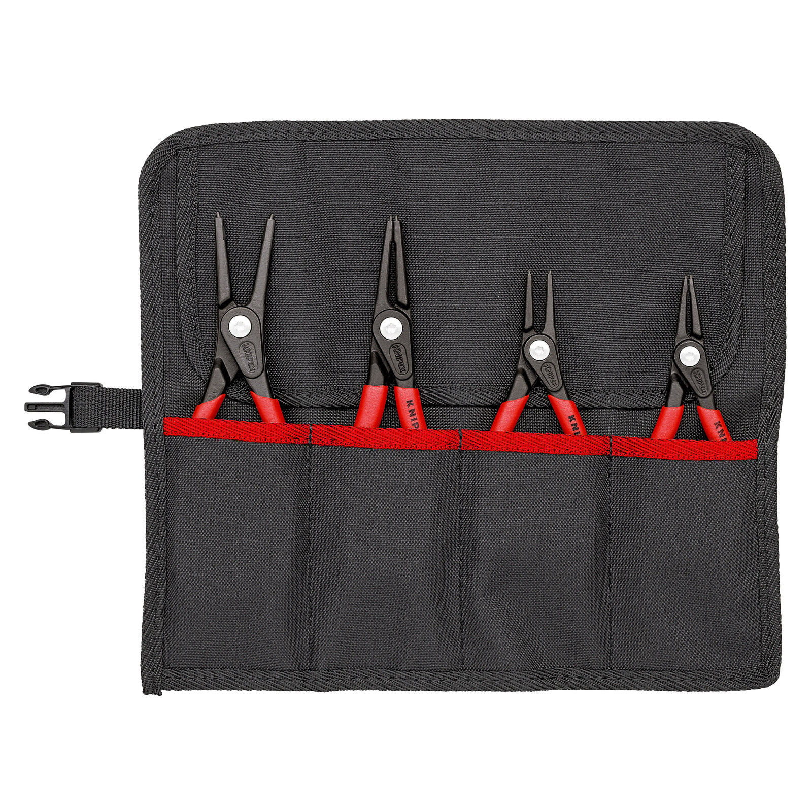 Trousse composée d'un jeu de 4 pinces pour circlips Modèle 48 et 49 KNIPEX - 001957