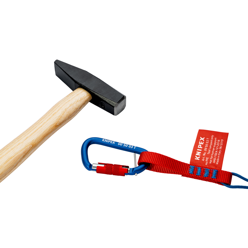 2 mousquetons pour système antichute KNIPEX - 00 50 03 T BK