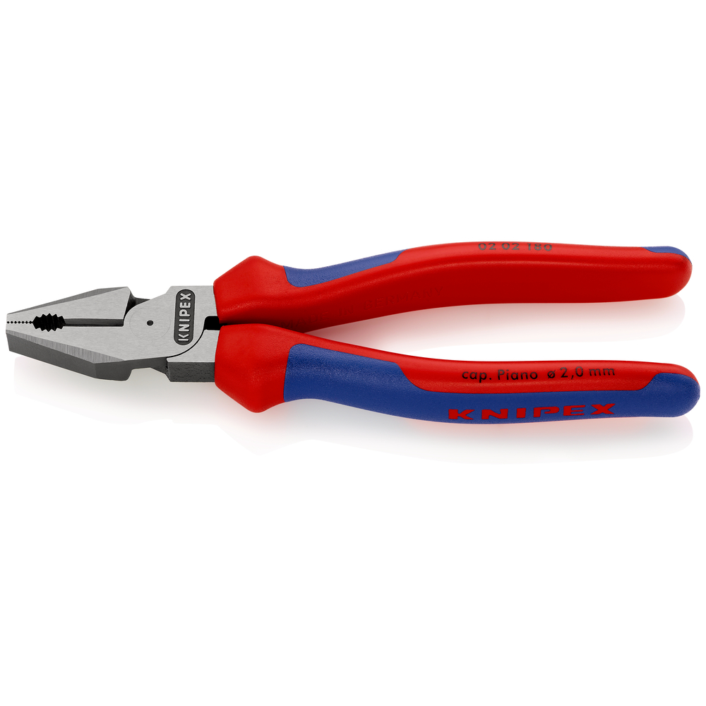 Pince universelle à forte démultiplication 180 mm - KNIPEX - 02 02 180