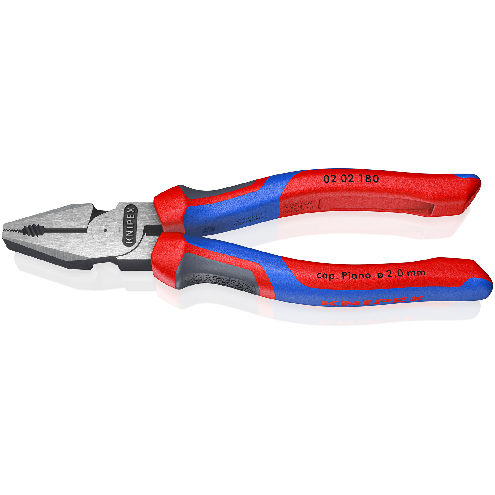 Pince universelle à forte démultiplication 180mm - Tri-matière KNIPEX - 0202180