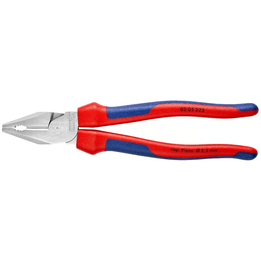 Pince universelle à forte démultiplication 225 mm KNIPEX - 0205225