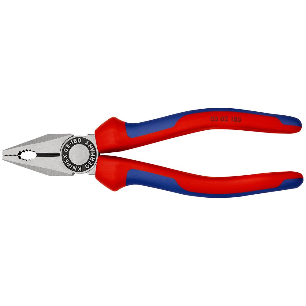 Pince universelle 180mm bimatiere sb KNIPEX - 03 02 180 SB