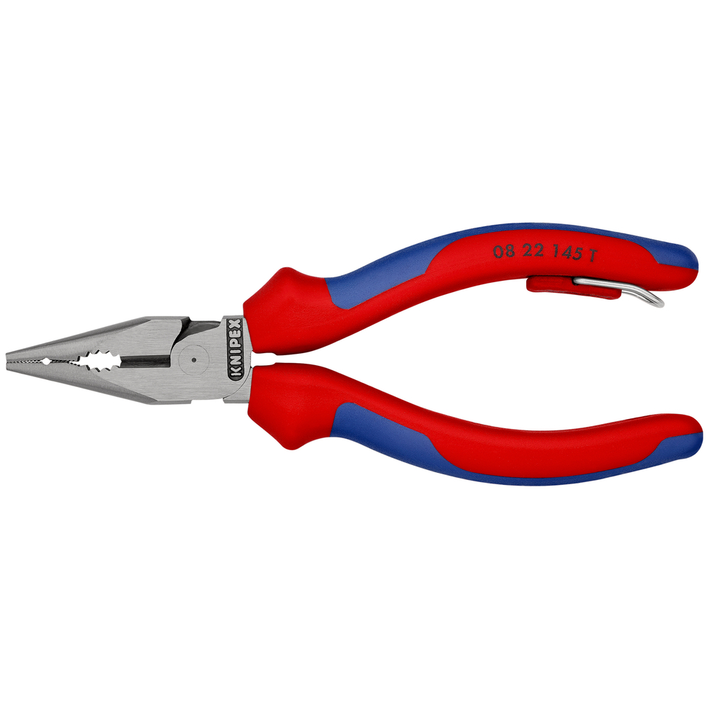 Pince univers. 1/2 ronde 145mm antichute KNIPEX - 08 22 145 T