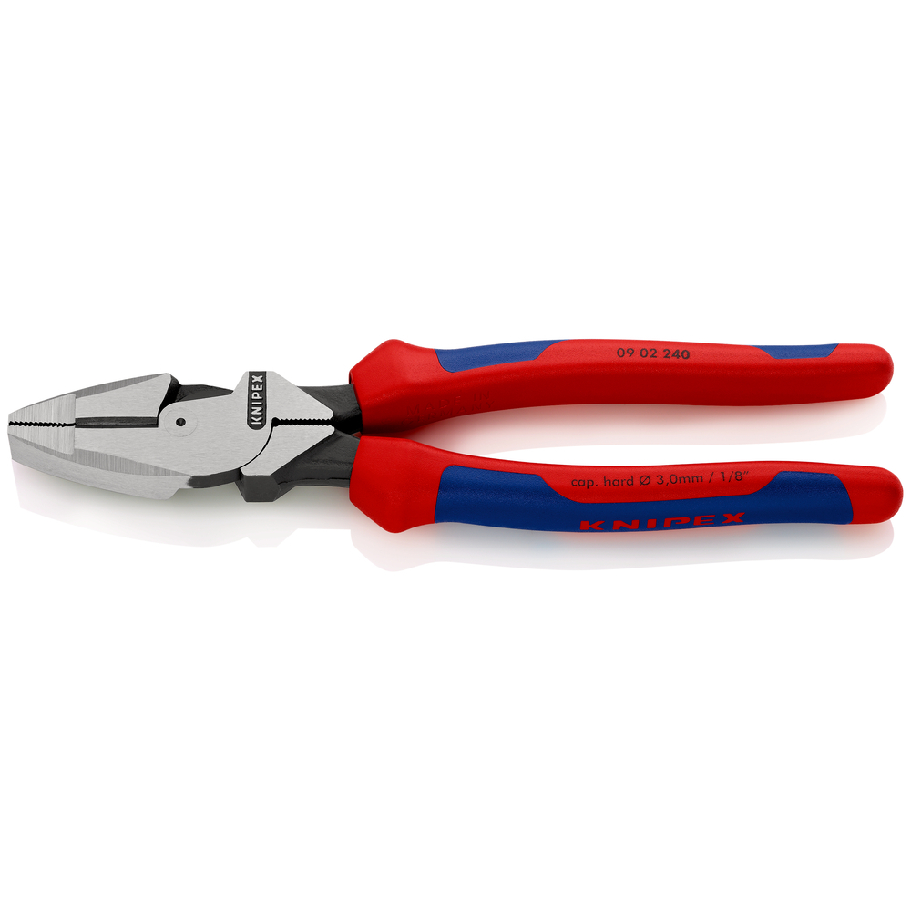 Pince universelle à forte démultiplication Lineman's Pliers KNIPEX - 09 02 240