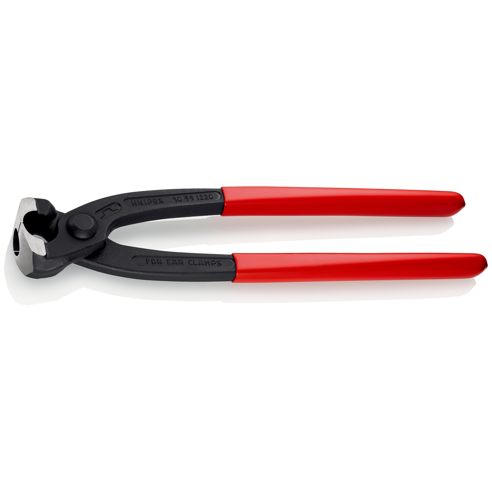 Pince frontale et latérale pour collier de serrage 220mm - Gainage PVC KNIPEX - 1099I220