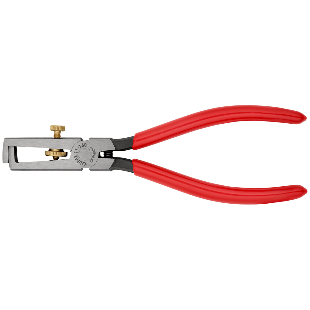 Pince denude fils Ø 5 mm KNIPEX sur carte - 11 01 160 SB