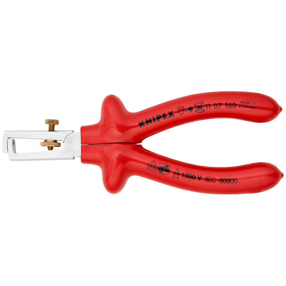 Pince a denuder 160mm chrome 1000v KNIPEX - 11 07 160