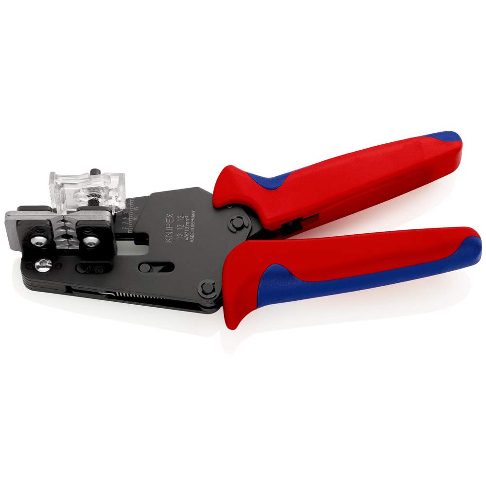 Pince à dénuder de précision avec 4 couteaux de forme KNIPEX - 12 12 12