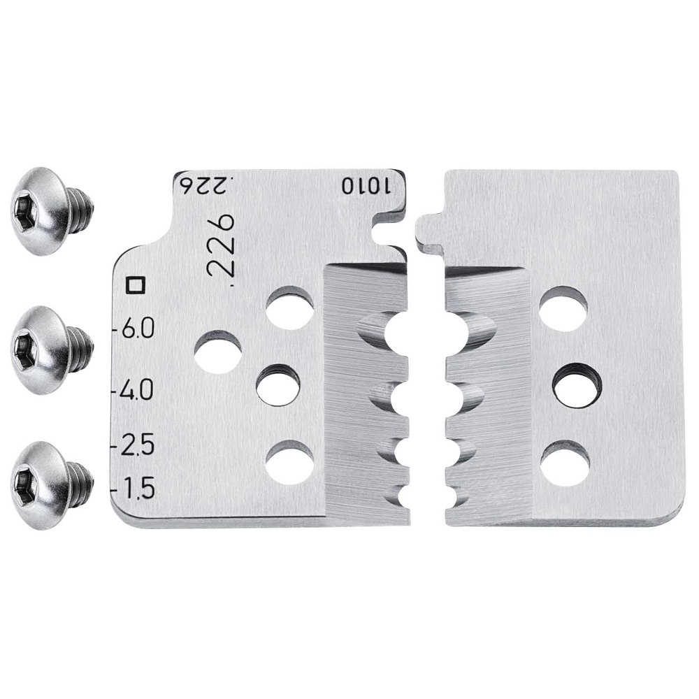 Lot de lames pour pince à dénuder de précision avec couteaux de forme 12 12 11 KNIPEX - 121911