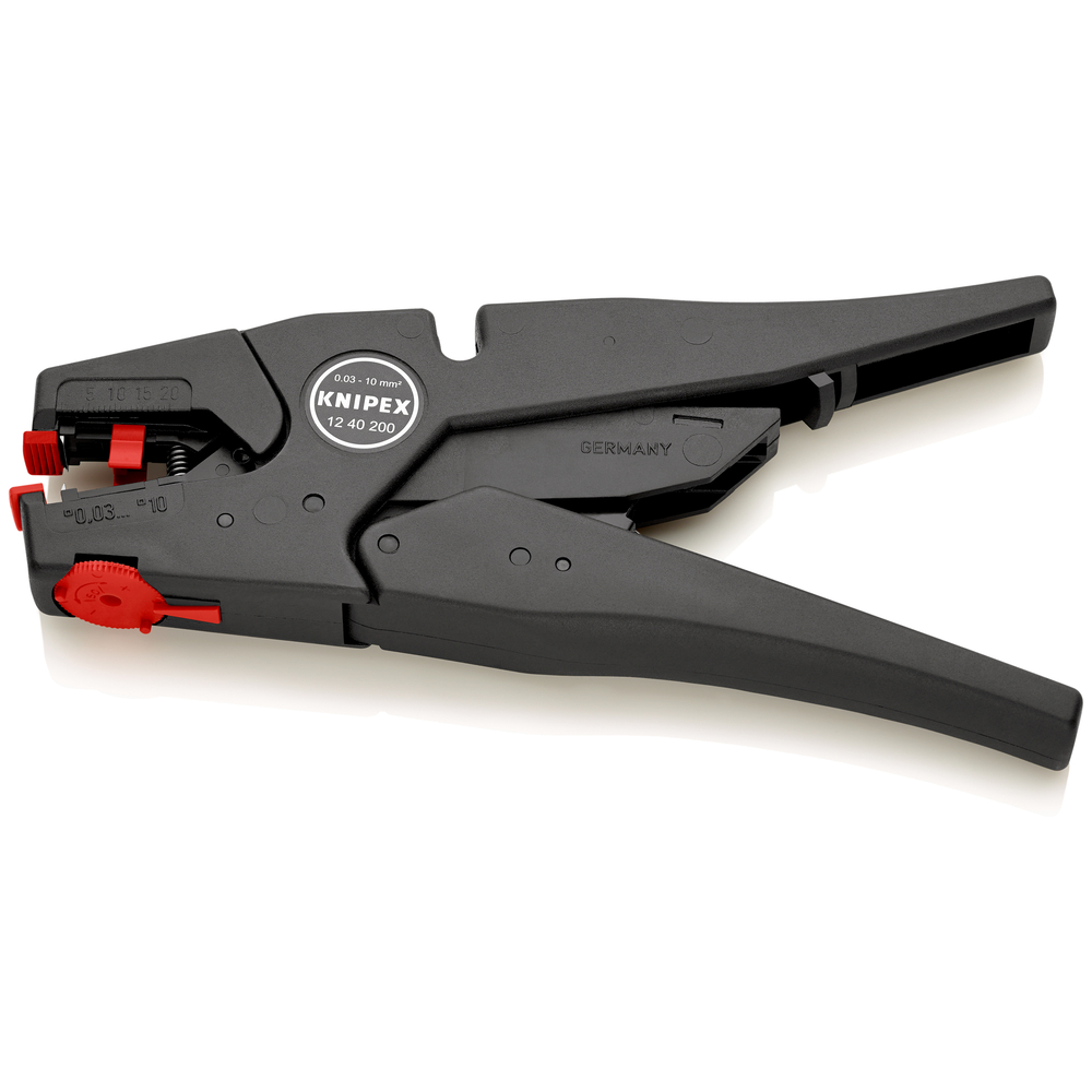 Pince a denuder auto ajustable 0,03-10² KNIPEX - 12 40 200