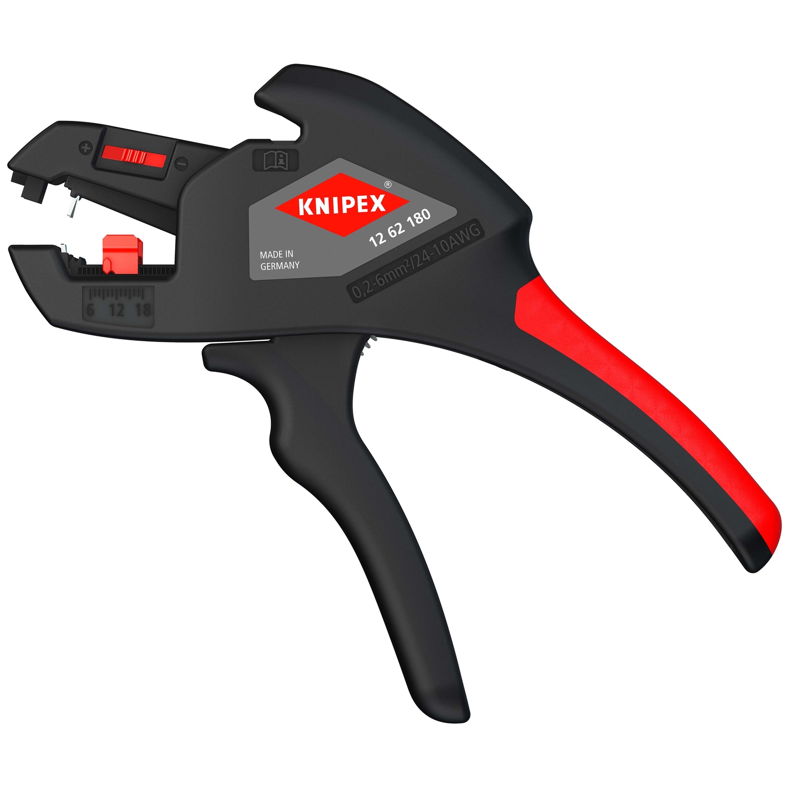 Pince à dénuder KNIPEX ComStrip compacte automatique à réglages fins KNIPEX - 1262180