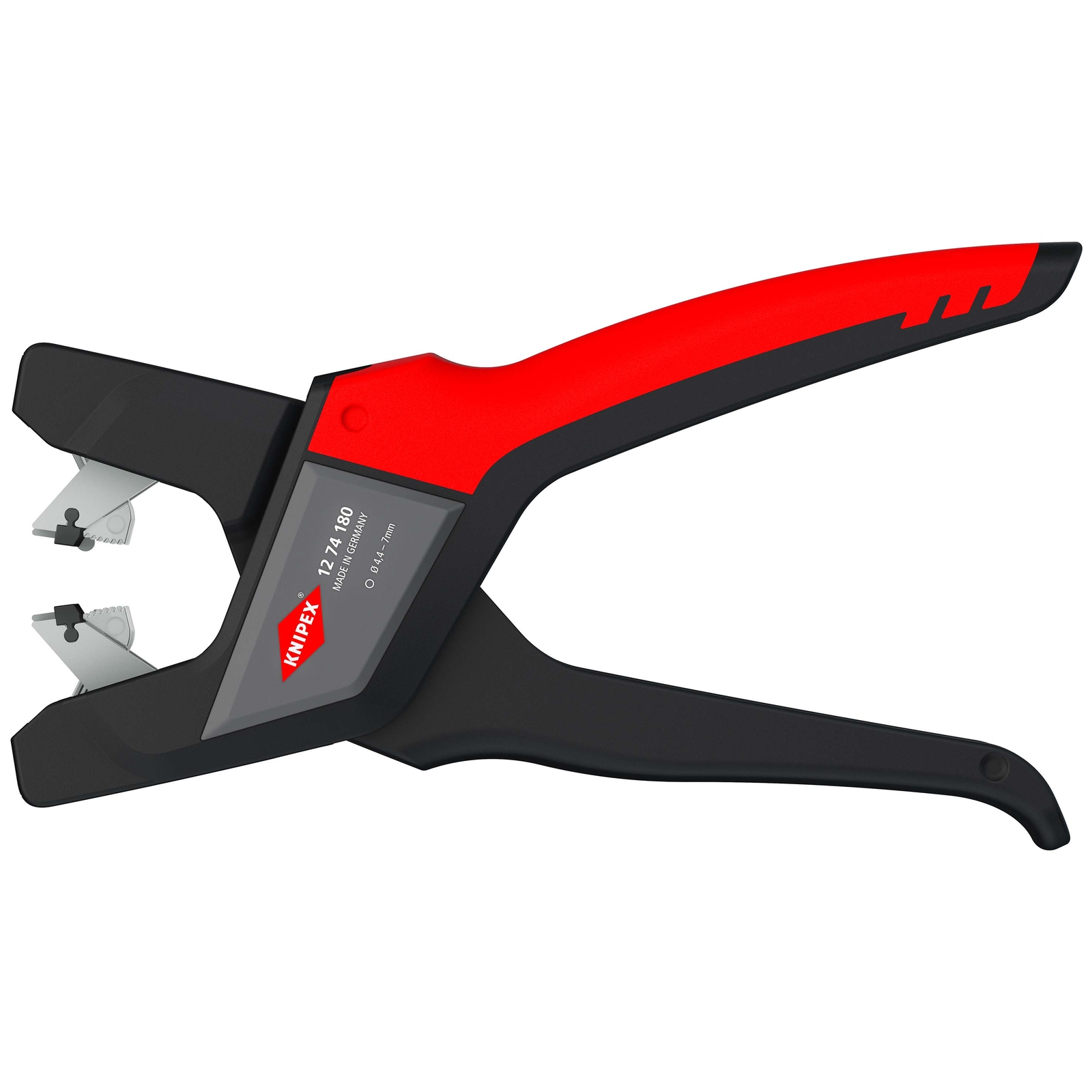 Pince à dégainer automatique câbles de données Ø4 4 à 7 5mm - 180mm - Bi-matière KNIPEX - 1274180