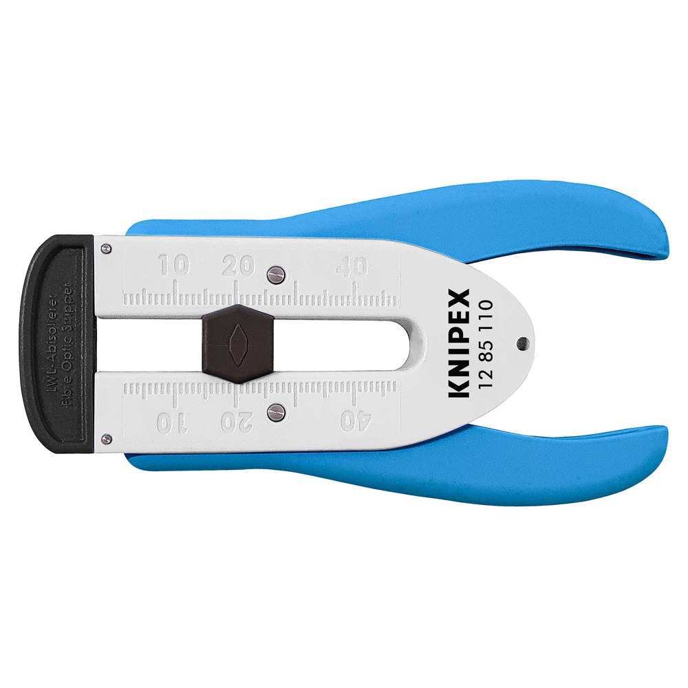 Outil à dénuder les cables en fibre optique - Pour fibre diamètre 0,125mm KNIPEX - 1285110SB